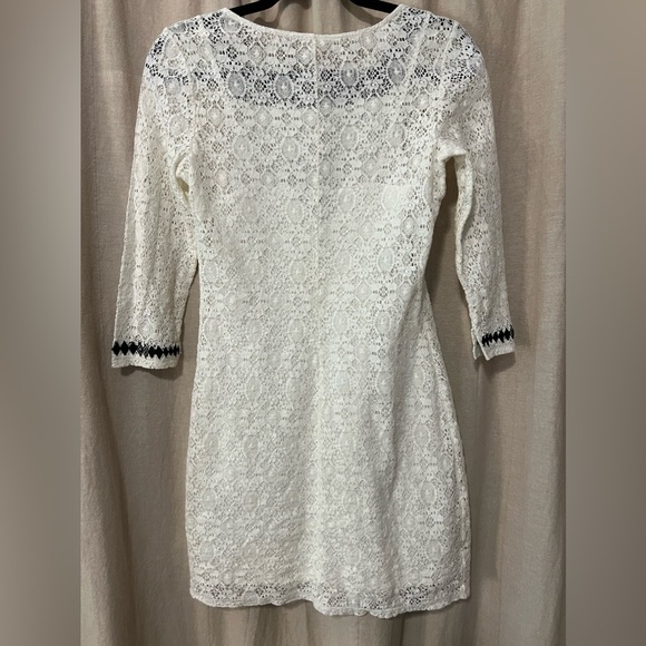 🤍 Express Western Lace Bodycon Dress - Picture 6 of 10
